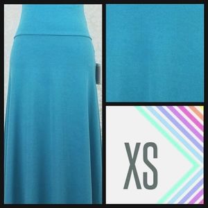 LulaRoe Maxi Skirt/Strapless Dress XS